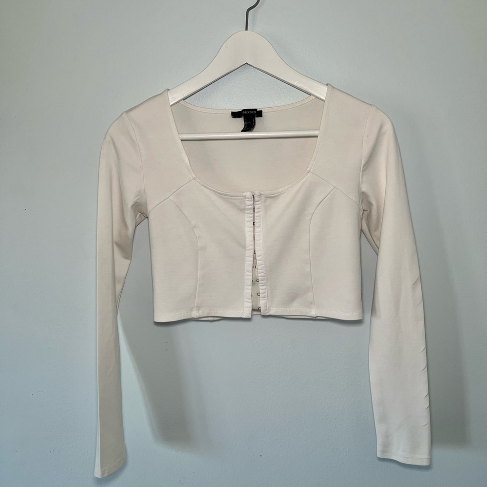 Juliette Long Sleeve Crop Top